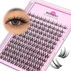 Natural Lash Clusters Wispy Fairy Eyelash Extensions 10-16Mm Cc Curly Manga